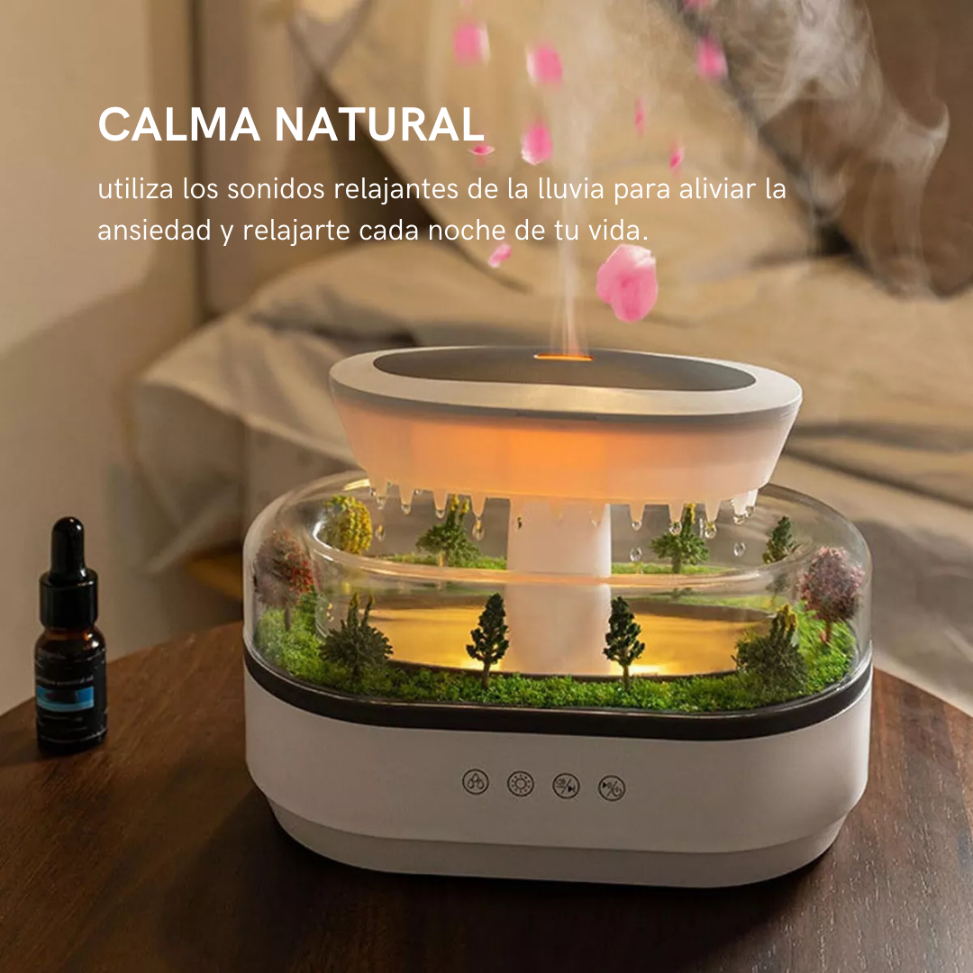 Humidificador con Efecto de Bosque Lluvioso