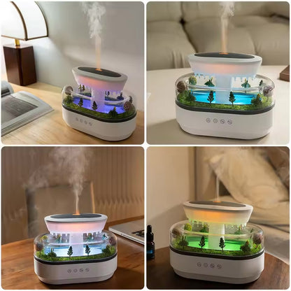 Humidificador con Efecto de Bosque Lluvioso